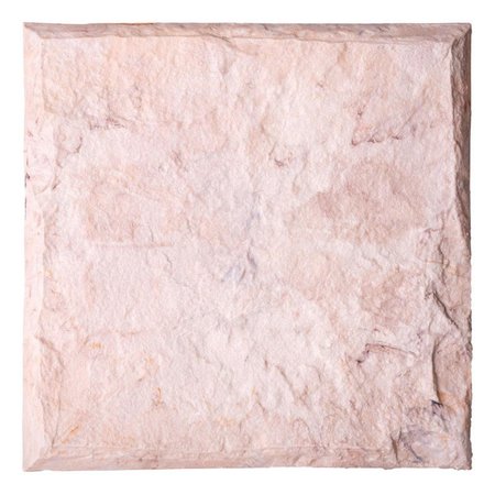 PERFECTPATIO 15 in. Polyresin Faux Limestone Stepping Stone PE2513881